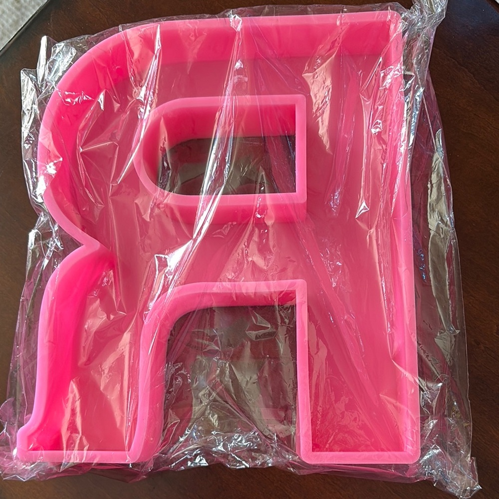 Large Silicone Mold - R